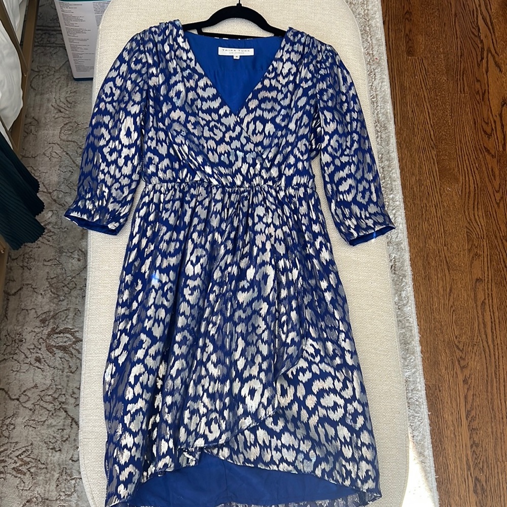Trina Turk Metallic Dress